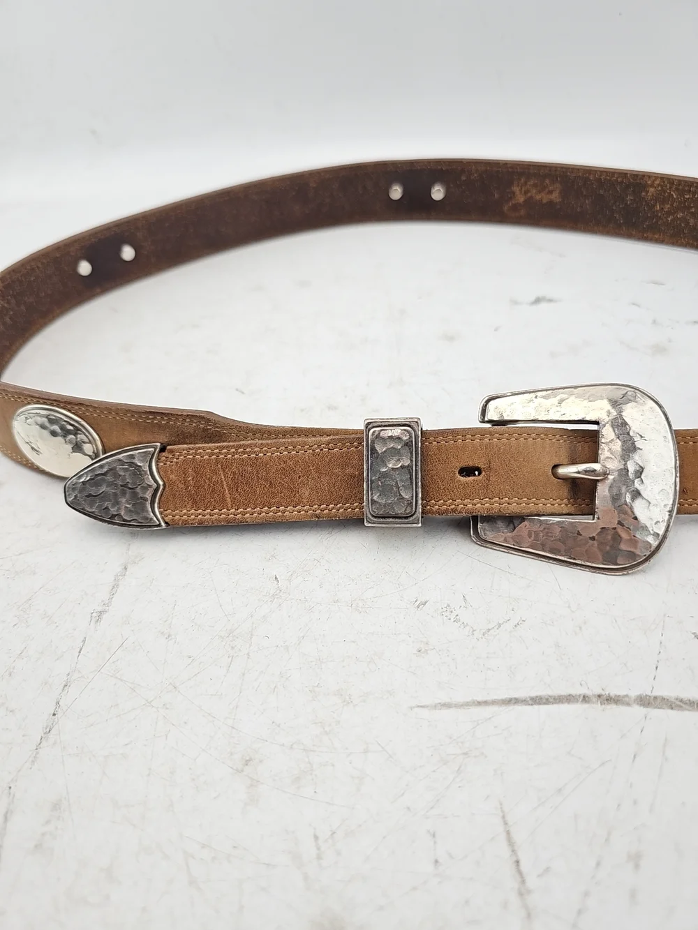 Cliff Doran Western Concho Belt